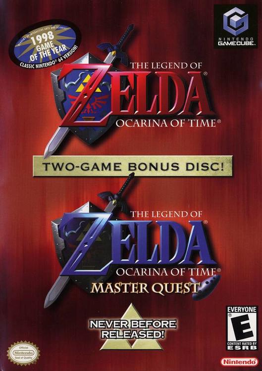 THE LEGEND OF ZELDA OCARINA OF TIME - THE LEGEND OF ZELDA OCARINA OF TIME MASTER QUEST ( Comme neuf ) (usagé)