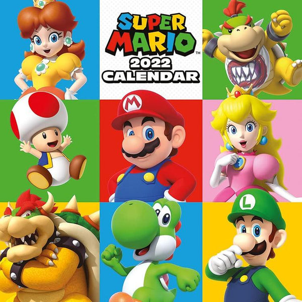 CALENDRIER SUPER MARIO 2022 CALENDAR