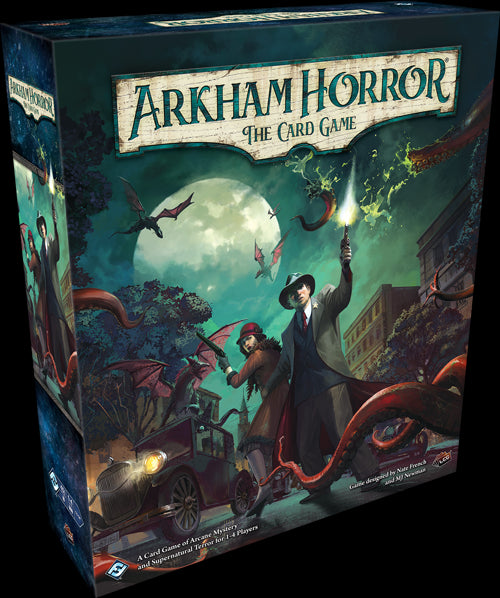 HORREUR À ARKHAM  -  LE JEU DE CARTE  ( VF )