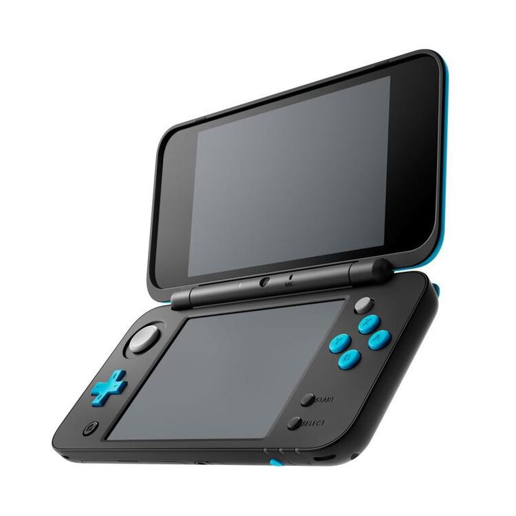 Nintendo New 2DS XL - Black & Turquoise (Box and booklet not included) (used)