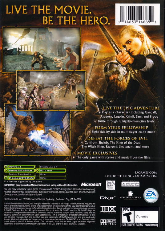 The Lord of the Rings: The Return of the King (used)