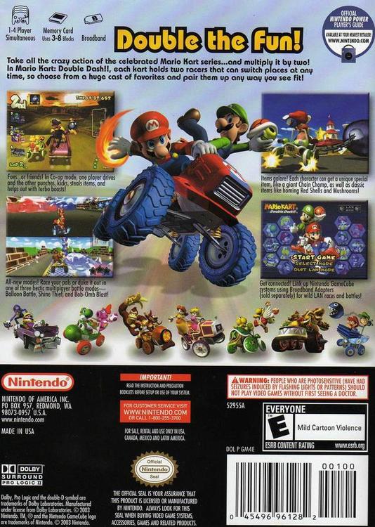 MARIO KART - DOUBLE DASH!! (use)