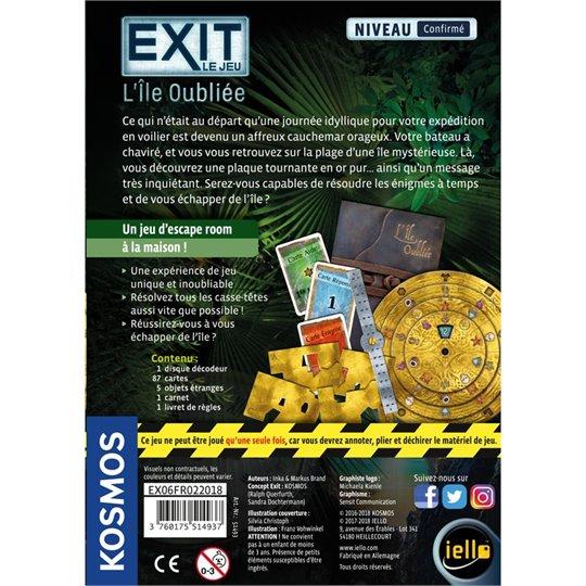 EXIT LE JEU - L'ÎLE OUBLIÉE  ( VF )