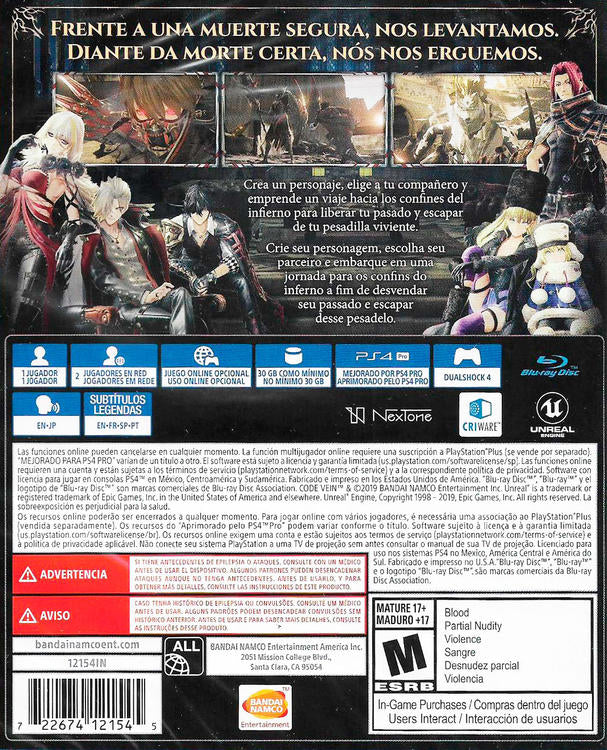 Code Vein (usagé)