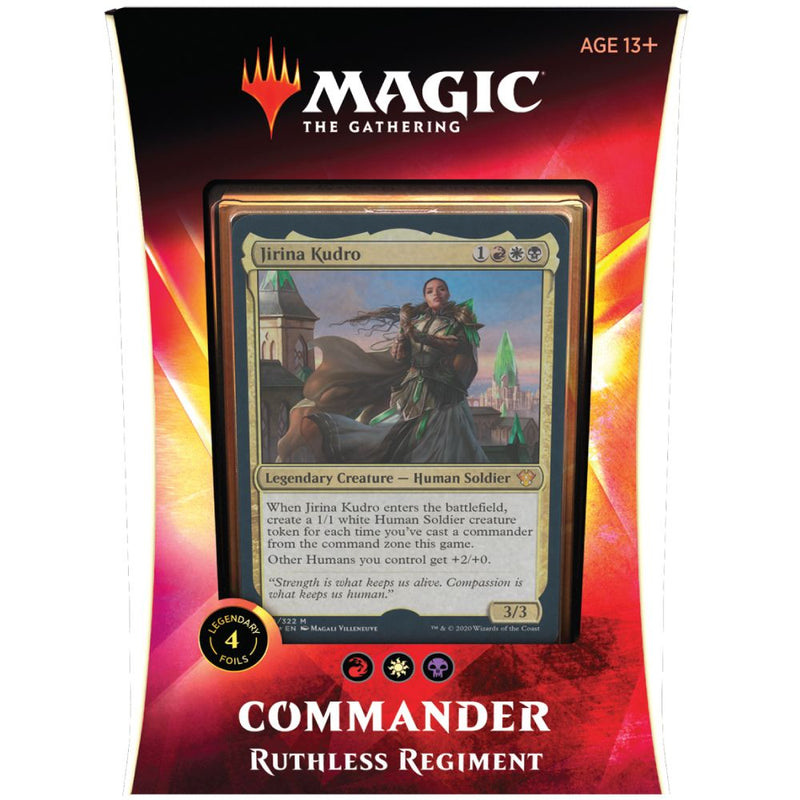 Magic The Gathering - Commander Deck 2020 - Ruthless Regiment