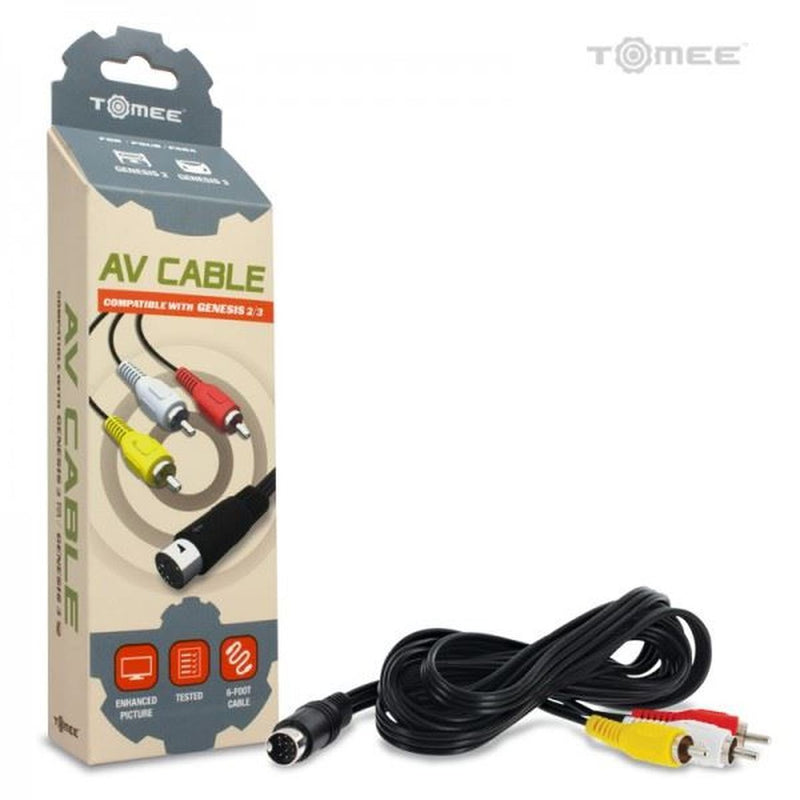 Tomee - Cable audio / Vidéo pour Genesis Modèle 2 et 3