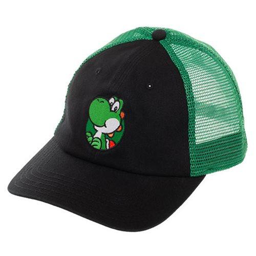 Super Mario Bros. Adjustable Pre-Curved Cap - Yoshi