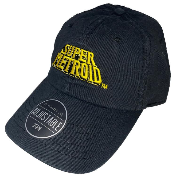 Casquette Pré-Courbée ajustable de Super Metroid