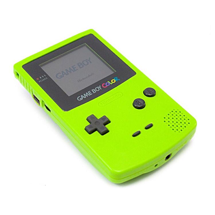 Nintendo Gameboy Color   -   Kiwi  -  ( Boîte et livret non inclus ) (usagé)