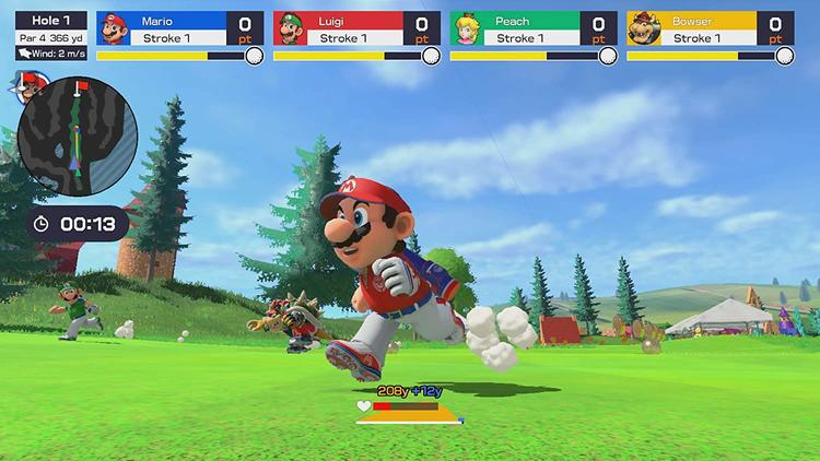 Mario Golf - Super Rush