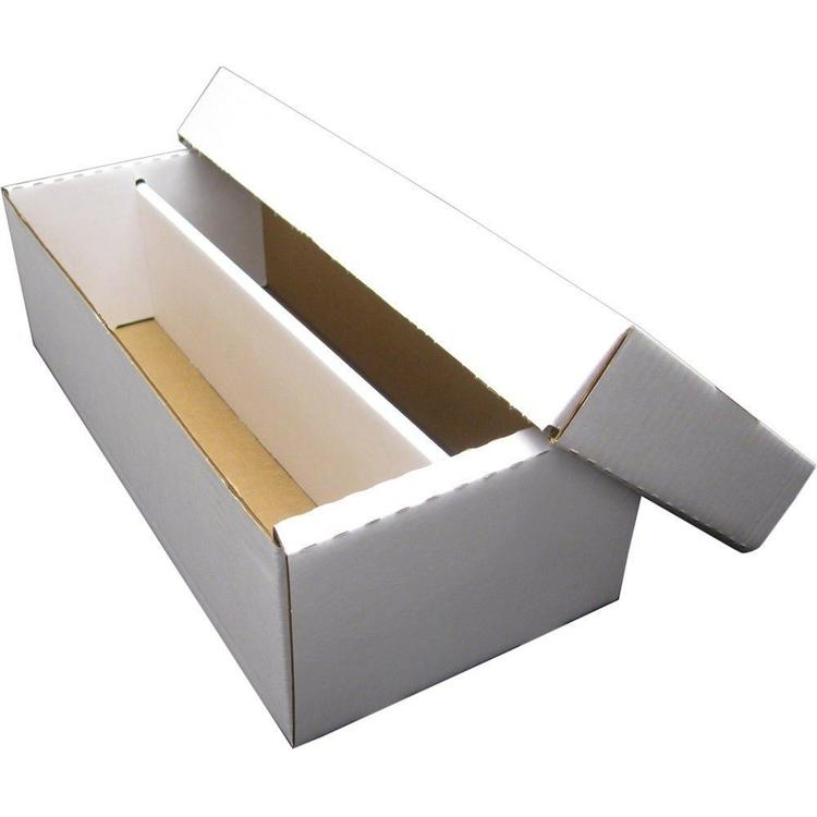 BCW - Boîte de rangement en carton de 1600 cartes standards 3" X 4"