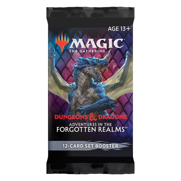 Magic The Gathering - Paquet de Set Boosters -  Dungeons & Dragons - Adventures in the Forgotten Realms