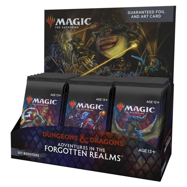 Magic The Gathering - Boîte de Set Boosters  -  Dungeons & Dragons - Adventures in the Forgotten Realms