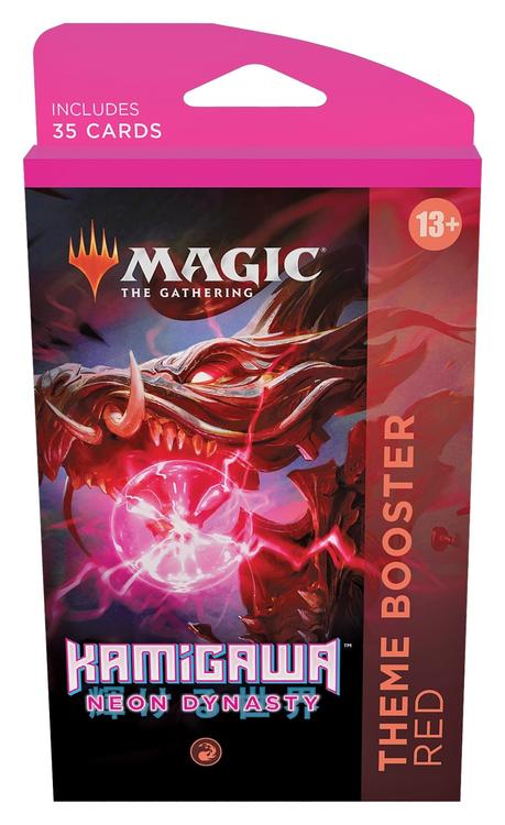 Magic The Gathering - Booster Thématique - Kamigawa neon dynasty  -  Red