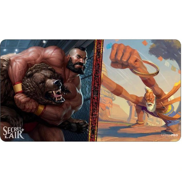 Ultra Pro - Standard Gaming Playmat - Magic The Gathering  -  Secret Lair Street Fighter -  Zangief / Dhalsim