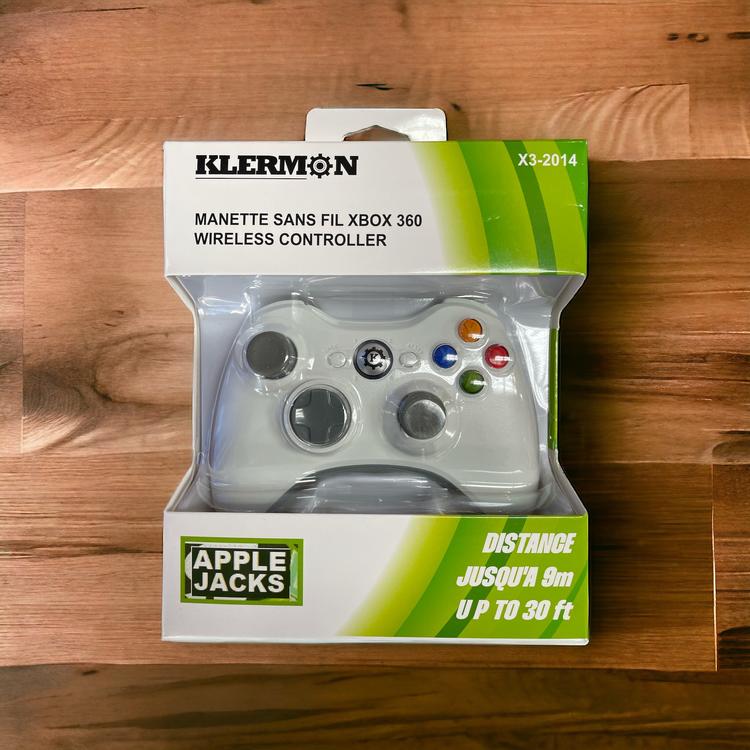 Klermon - Wireless Controller for Xbox 360 - White