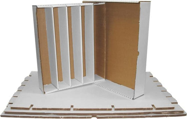 BCW - Boîte de rangement en carton de 5000 cartes standards 3" X 4"