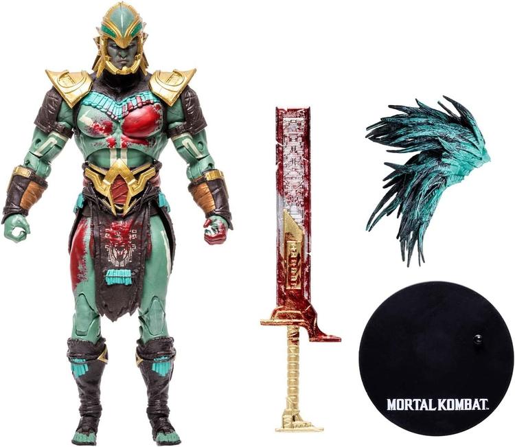 McFarlane - Figurine action de 17.8cm  -  Mortal Kombat 11  -  Kotal Kahn ensanglanté