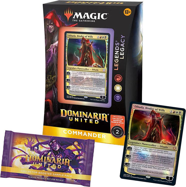 Magic The Gathering - Commander Deck  -  Dominaria United  -  Legends' Legacy