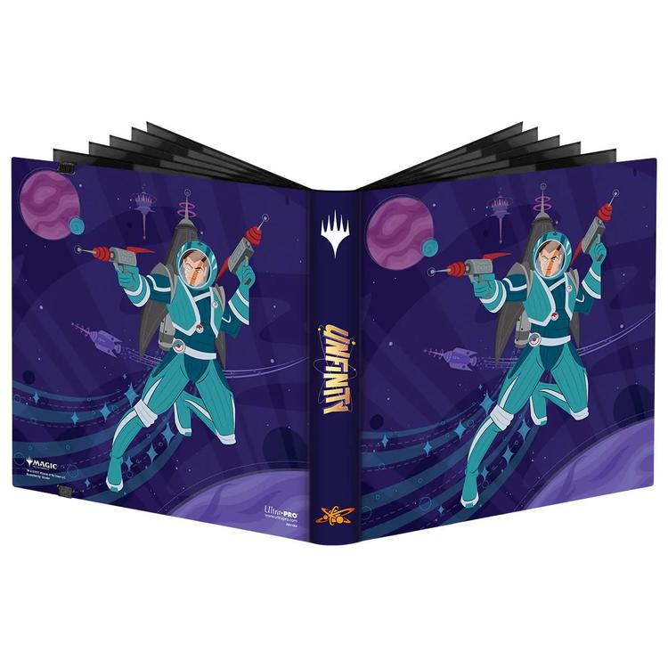 Ultra Pro - Portfolio 12 pochettes - 480 emplacements  -  Magic The Gathering  -  Unfinity Space Beleren