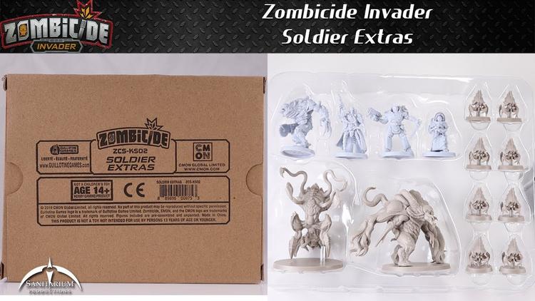 Zombicide Invader - Soldier Extras (Kickstarter)