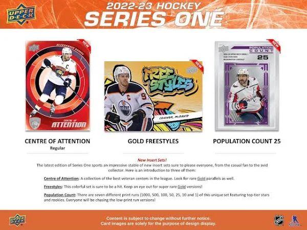 Upper Deck - Booster Hobby - 2022-23 Hockey Series One