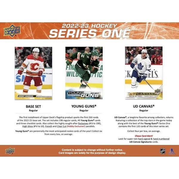 Upper Deck - Booster Hobby - 2022-23 Hockey Series One