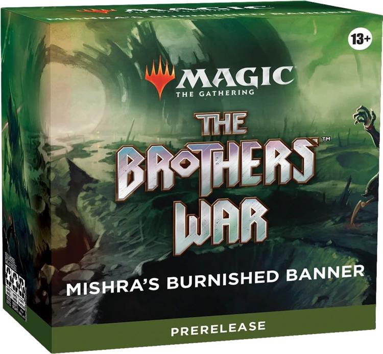 Magic The Gathering - Boîte de Prerelease  -  The Brothers' war  -  Mishra's burnished banner