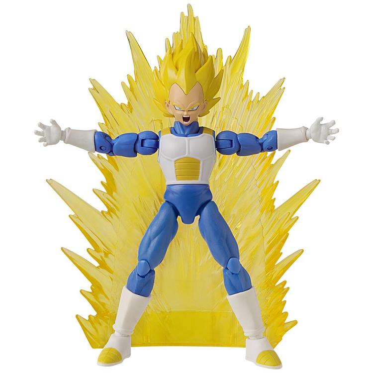 Bandai - Figurine d'action de 20cm - Série Dragon Stars power up pack - DragonBall Super - Super Saiyan Vegeta