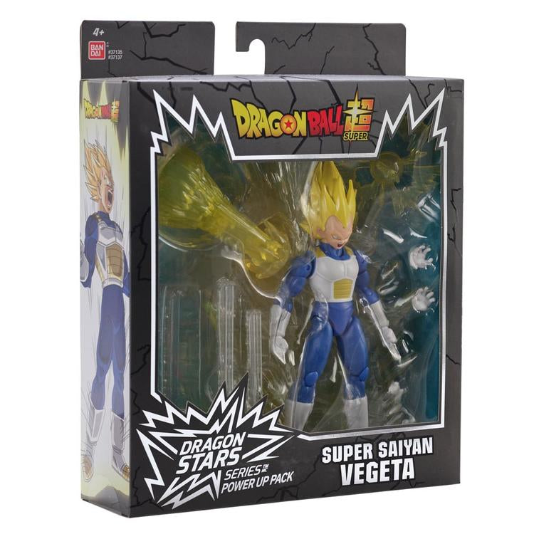 Bandai - Figurine d'action de 20cm - Série Dragon Stars power up pack - DragonBall Super - Super Saiyan Vegeta