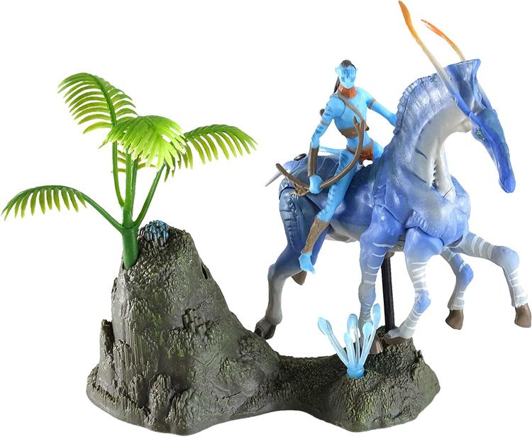 McFarlane - Figurine action de 6.3cm  -  Disney Avatar  -  Tsu'tey & DireHorse