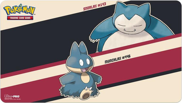 Ultra Pro - Standard Gaming Playmat - Pokémon  -  Snorlax & Munchlax