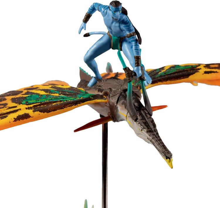 McFarlane - Figurine action de 6.3cm et 20cm  -  Disney Avatar  -  Jake Sully & Skimwing