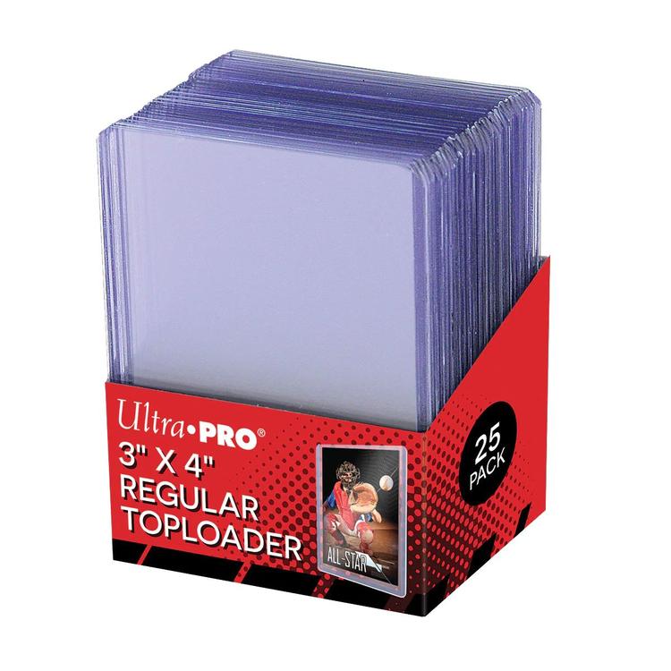 Ultra Pro - TopLoader Package for Standard Card (3" X 4")