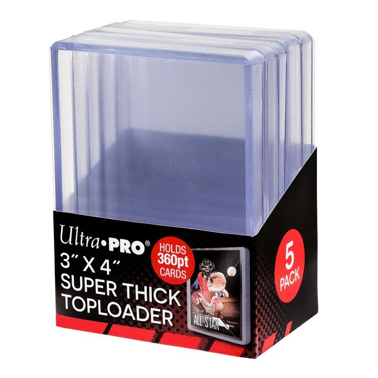 Ultra Pro - TopLoader Package for Standard Card (3" X 4")