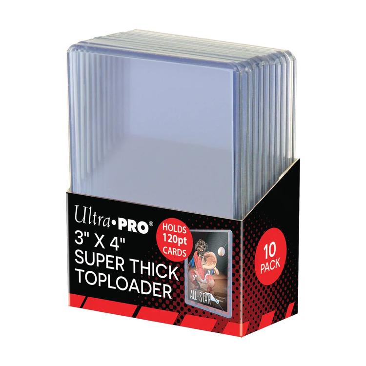 Ultra Pro - TopLoader Package for Standard Card (3" X 4")