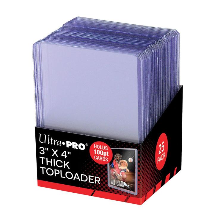 Ultra Pro - TopLoader Package for Standard Card (3" X 4")