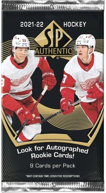 Upper Deck - Booster Hobby - SP Authentic 2021-22 Hockey