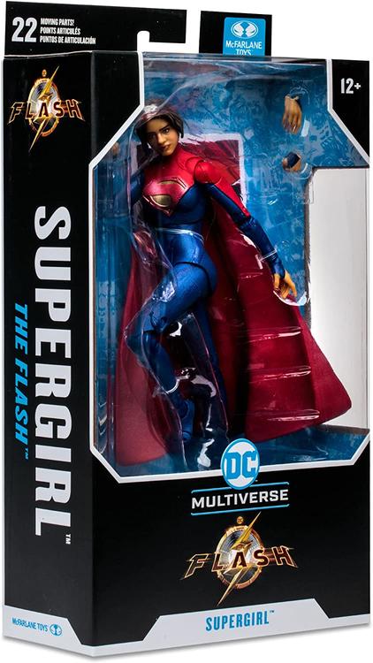 McFarlane - Figurine action de 17.8cm  -  DC Multiverse  -  The Flash  -  Supergirl