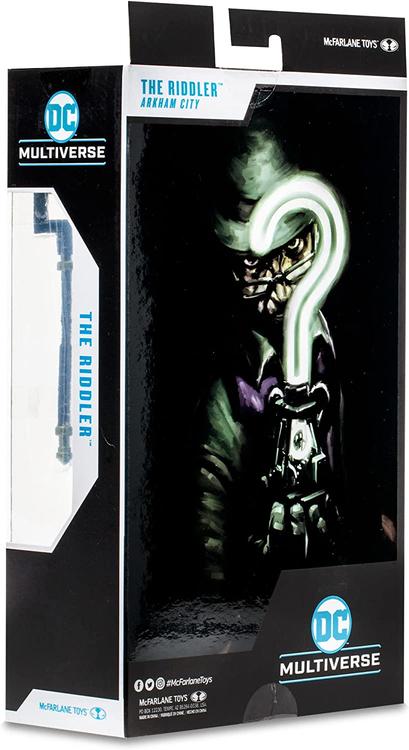 McFarlane - Figurine action de 17.8cm  -  DC Multiverse  -  Batman: Arkham City  -  The Riddler