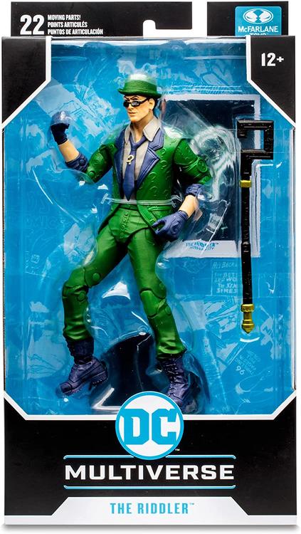 McFarlane - Figurine action de 17.8cm  -  DC Multiverse  -  Batman: Arkham City  -  The Riddler