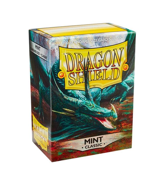 Dragon Shield - 100 standard size card protectors (3" X 4") - Classic