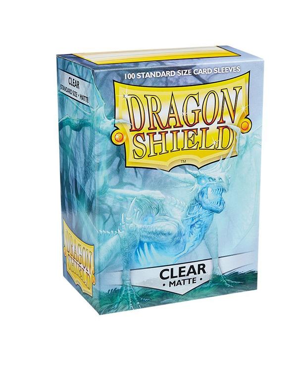 Dragon Shield - 100 standard size card protectors (3" X 4") - Matte