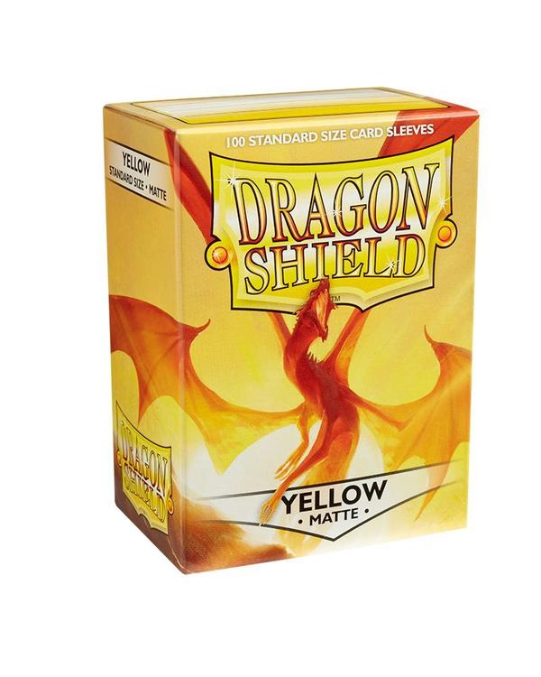 Dragon Shield - 100 standard size card protectors (3" X 4") - Matte