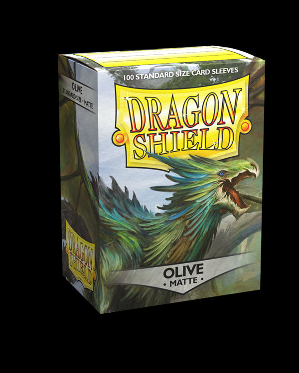 Dragon Shield - 100 standard size card protectors (3" X 4") - Matte