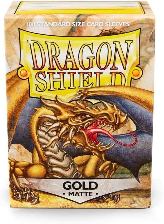 Dragon Shield - 100 standard size card protectors (3" X 4") - Matte