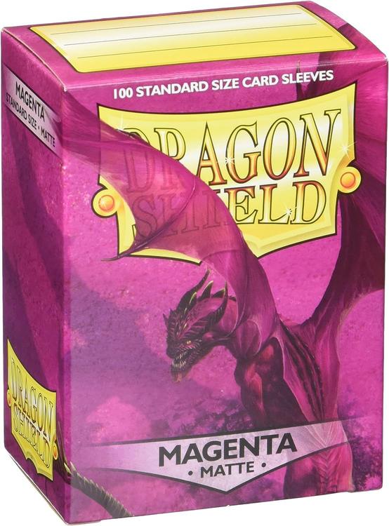 Dragon Shield - 100 standard size card protectors (3" X 4") - Matte