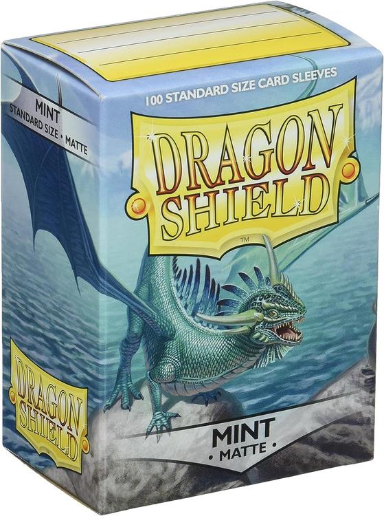 Dragon Shield - 100 standard size card protectors (3" X 4") - Matte