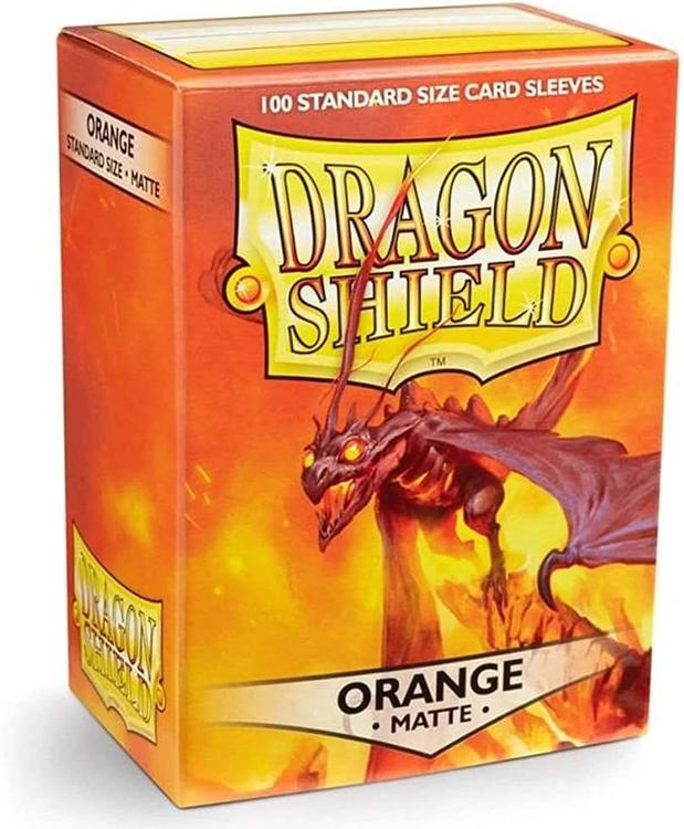 Dragon Shield - 100 standard size card protectors (3" X 4") - Matte