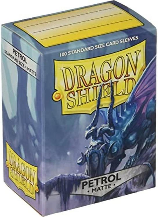 Dragon Shield - 100 standard size card protectors (3" X 4") - Matte